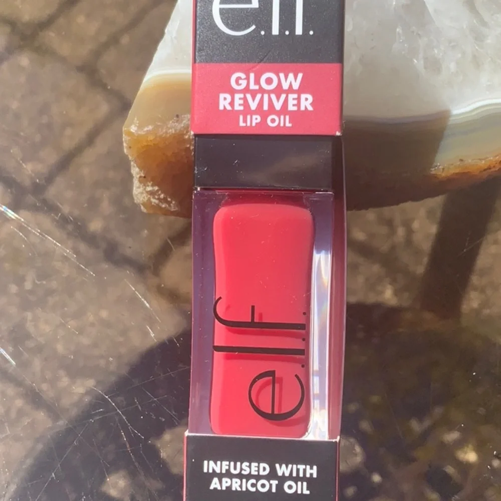 ELF Glow Reviver Lip Oil - Pink, NEW IN BOX - Picture 5 of 5